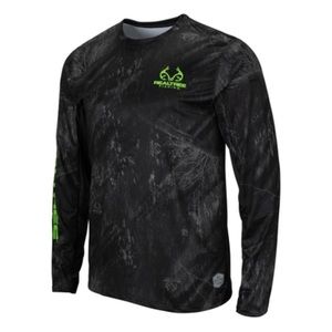 🆕 Realtree Men’s Cast Performance Fishing Long Sleeve Tee